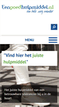 Mobile Screenshot of eengoedhulpmiddel.nl
